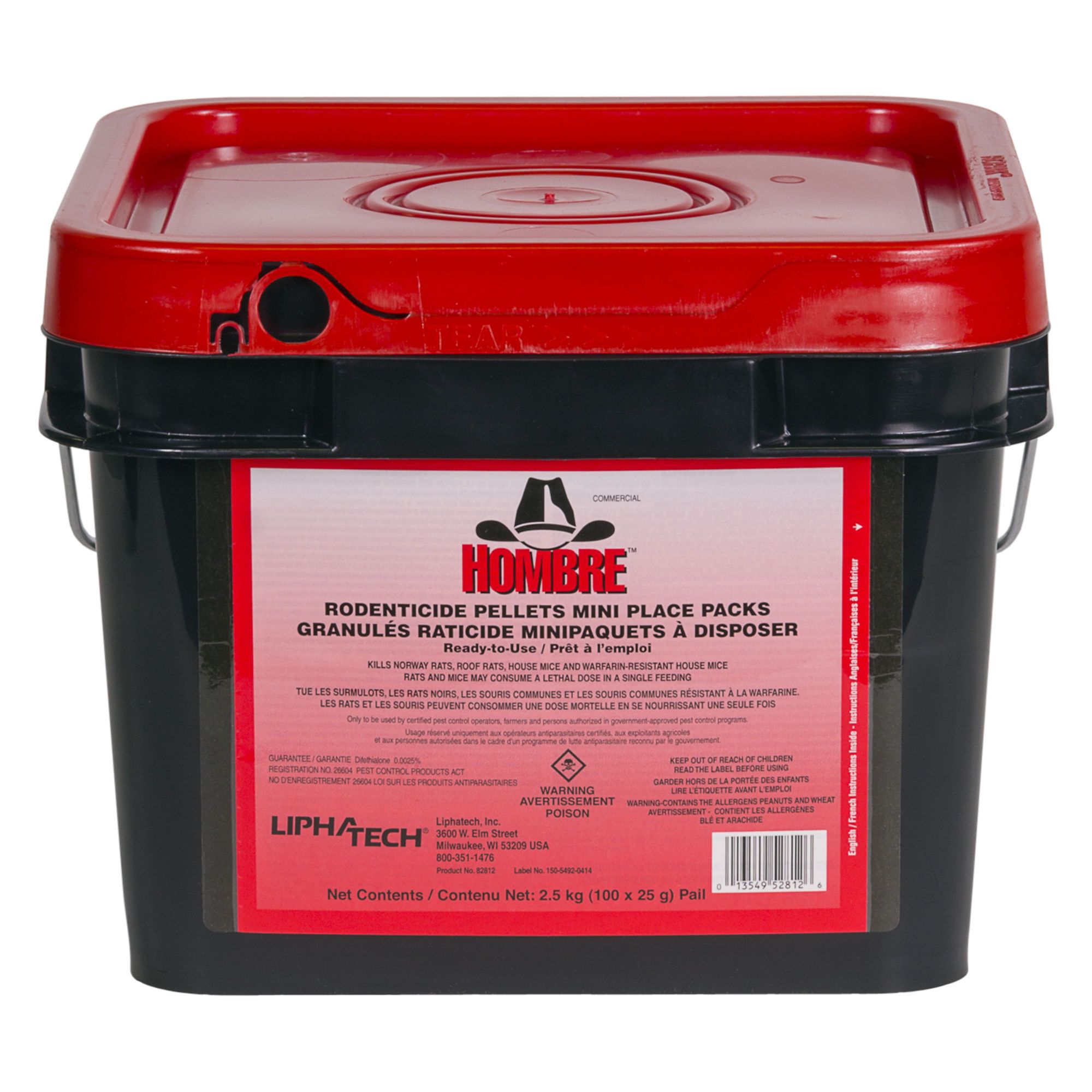 Hombre Pellets Place Pacs - 2.5KG