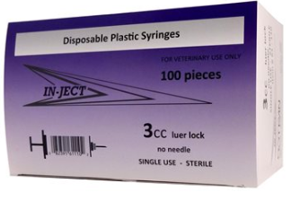 Syringe - Luer Lock - 3ML