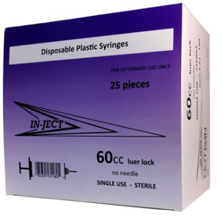 Syringe - Luer Lock - 60ML