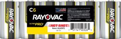 RAYOVAC Hot Shot Prod Batteries - 6/PKG