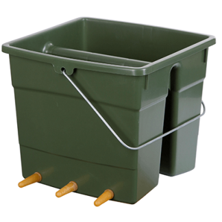 Lamb Feeder -  6 Teat Rubber 2 Compartment