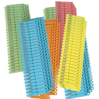 Eartag BLUE 1-100 (Double Sided)