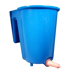 Calf Bucket - Peach Teat Reversible 6L