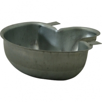 Metal Smooth Lip Rabbit Water Dish (SLD)