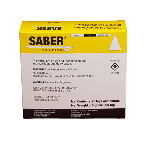 Saber Ear Tags