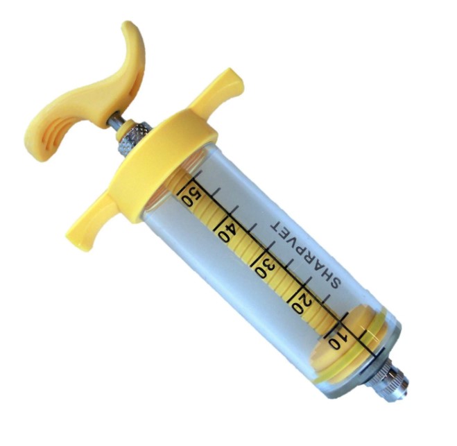 Syringe – Cattle Boss with dosing nut – 50ML
