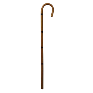 WOODEN LIVESTOCK CANE 38"