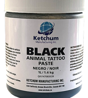 Black Tattoo PASTE (Ketchum) 1L (1.4kg)