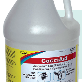 CocciAid Amprolium Oral Solution 9.6% 3.78L