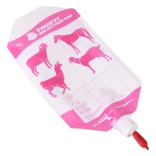Trusti - 1 L Colostrum bag for lamb / kid / cria / foal