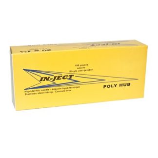 Poly Hub Needle 18g x 1.5"